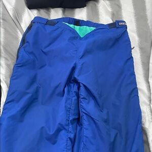 Patagonia Men's Blue Ski Pants